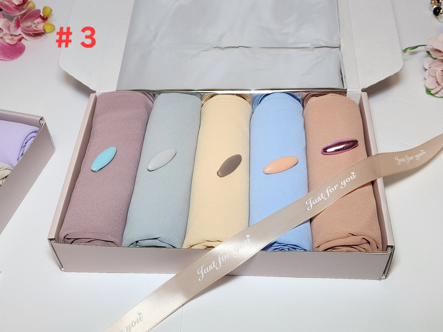 Chiffon Hijab Gift Box