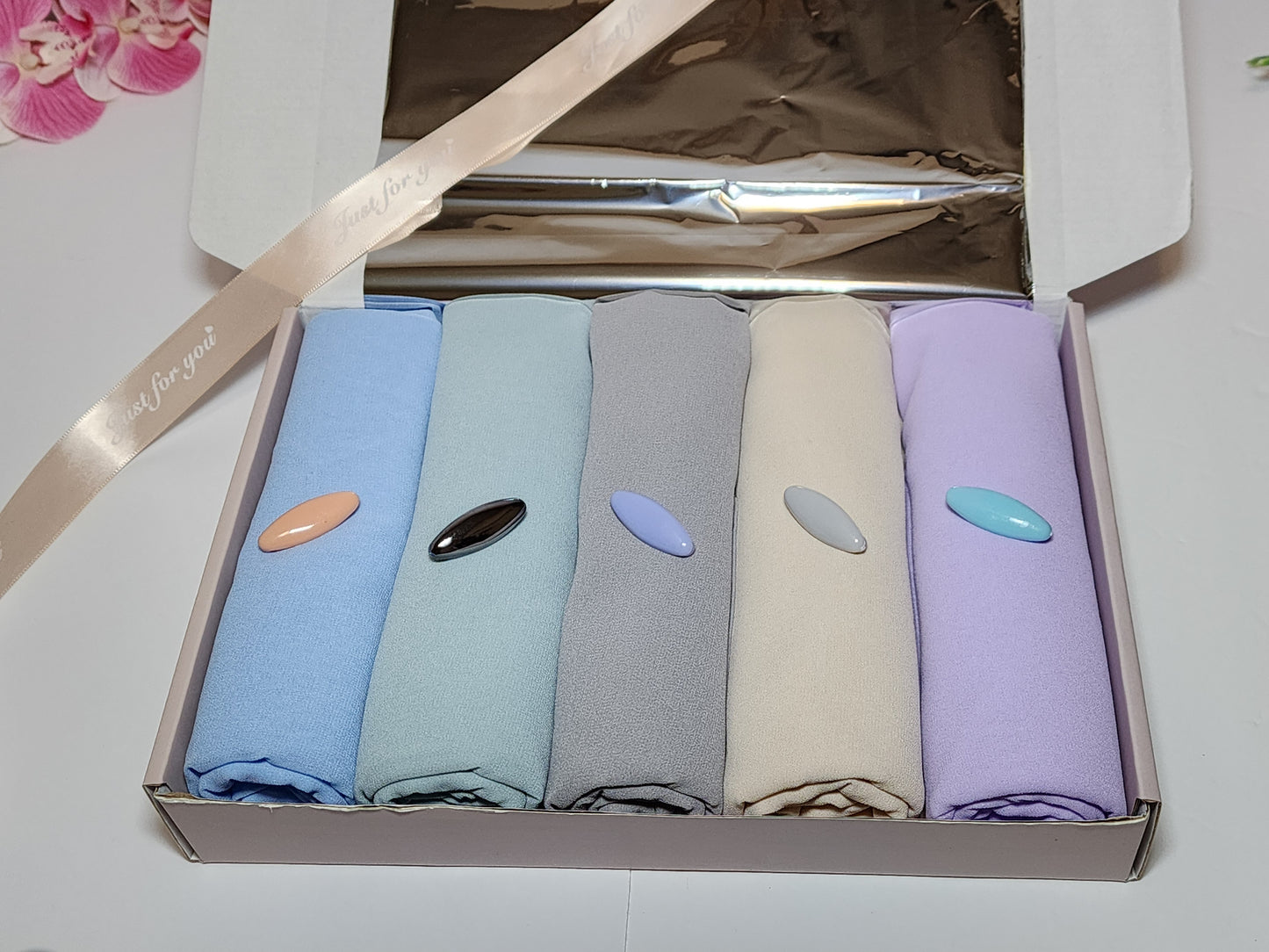 Chiffon Hijab Gift Box