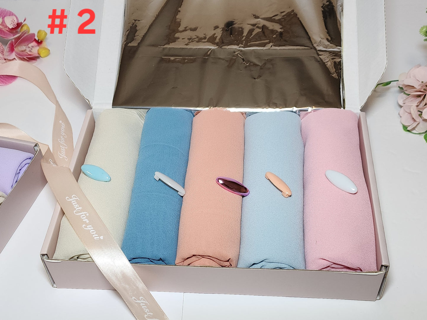 Chiffon Hijab Gift Box