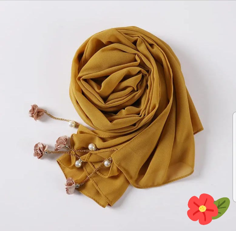 Wholesale 10 Sets Chiffon Hijab