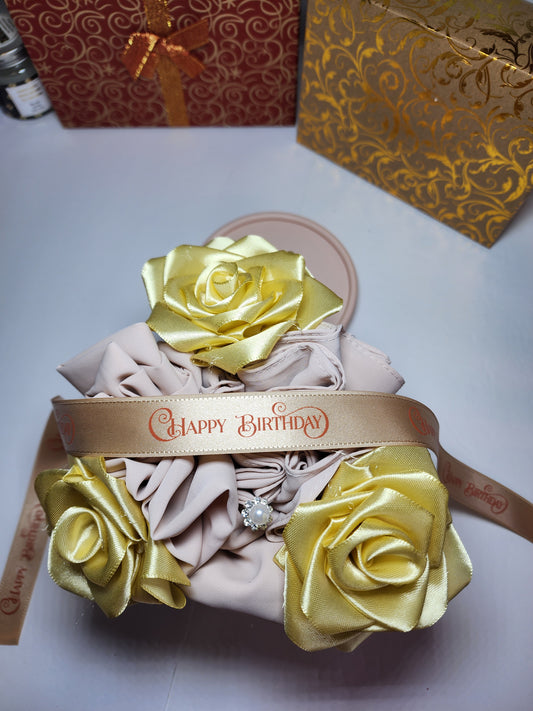 Hijab Ribbon Rose Gift Box