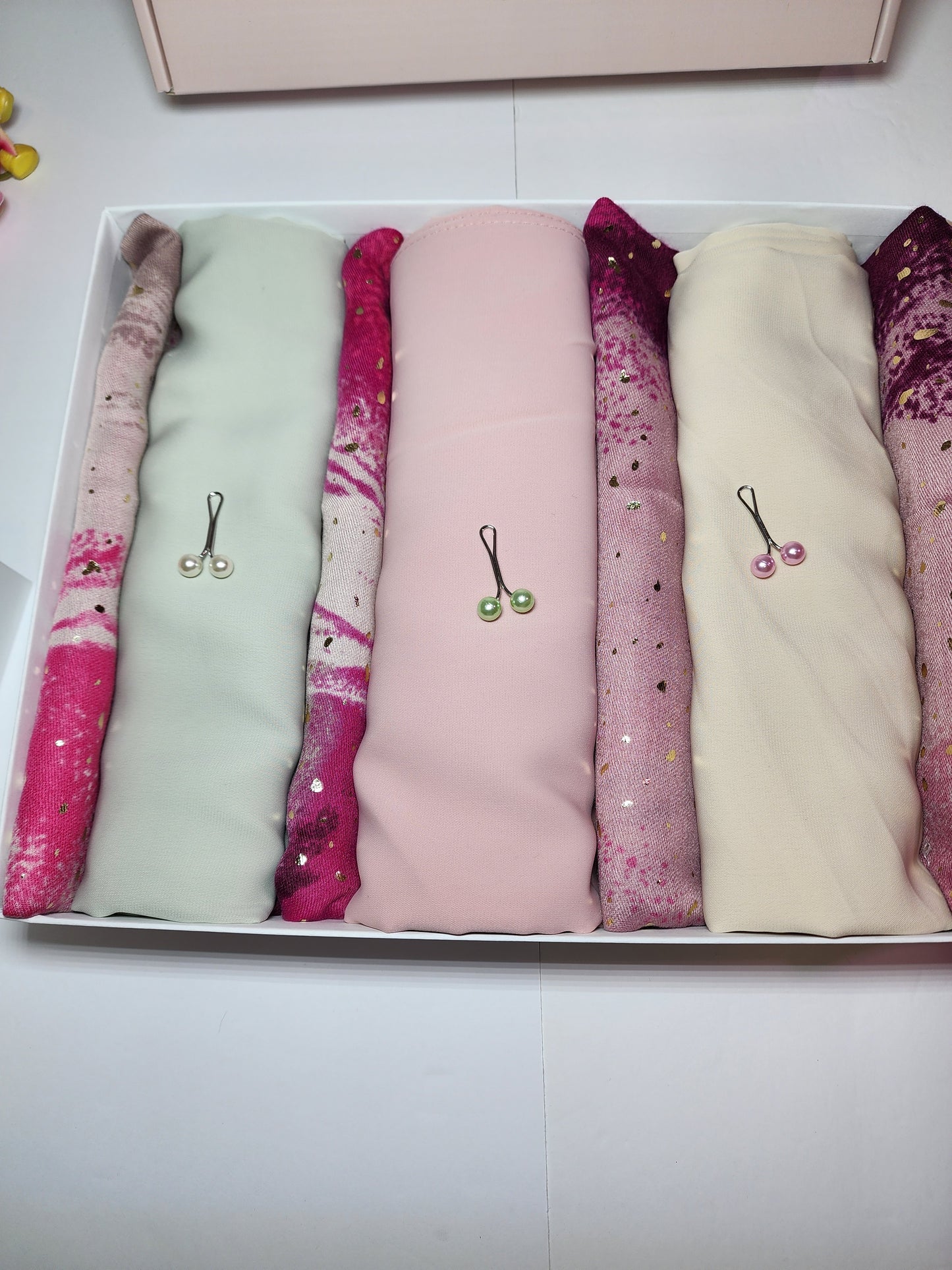 Madina Silk Chiffon Hijab Gift Box