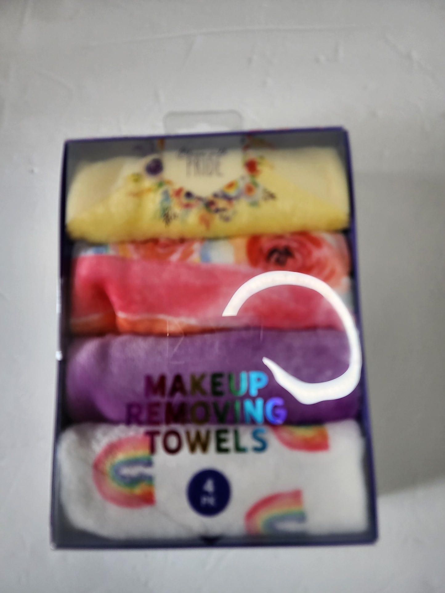 4pk Beauty Facial towels,  Makeup cleaning,makeup removing towels