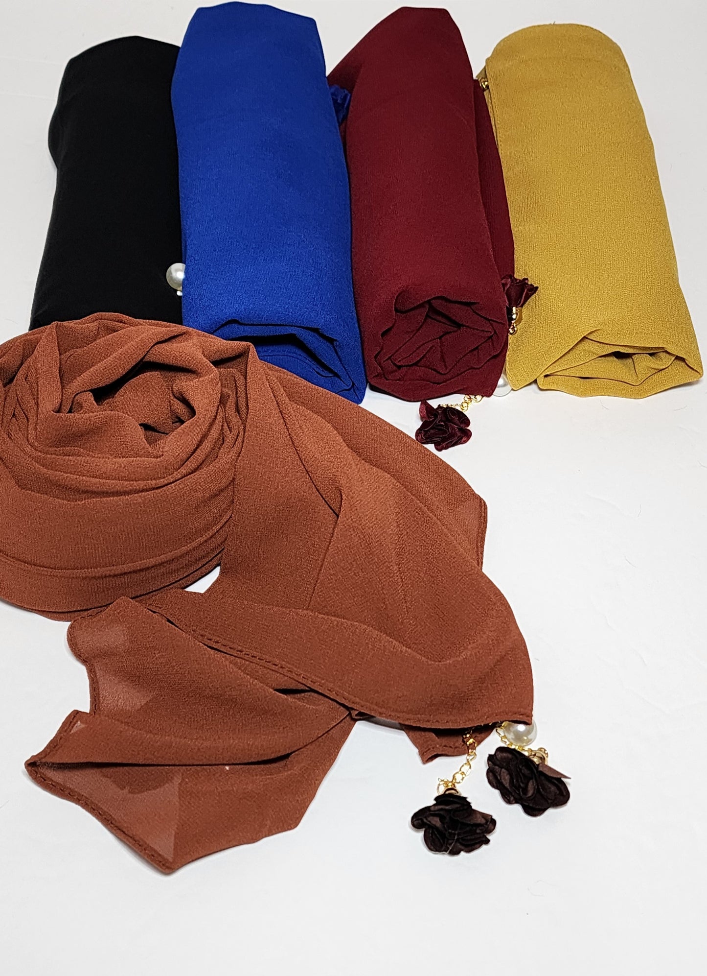 Wholesale 10 Sets Chiffon Hijab